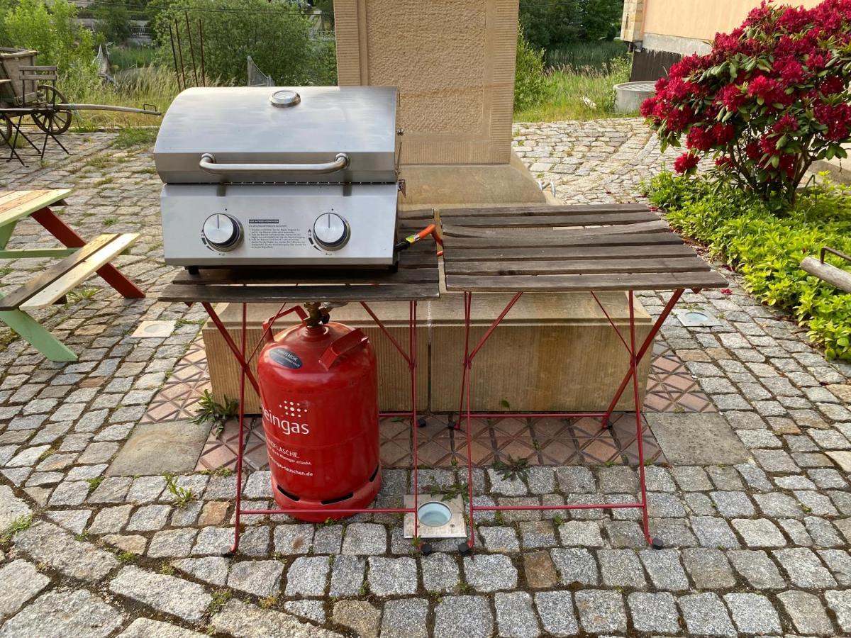 Fewo WACHSTUBE im Rittergut Leppersdorf bei Dresden für 6 Personen Wachau Exterior foto